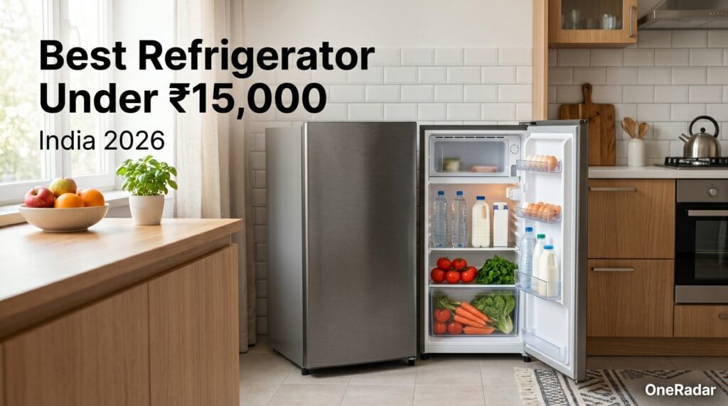 best refrigerator under 15000 in India 2026 top 5 single door