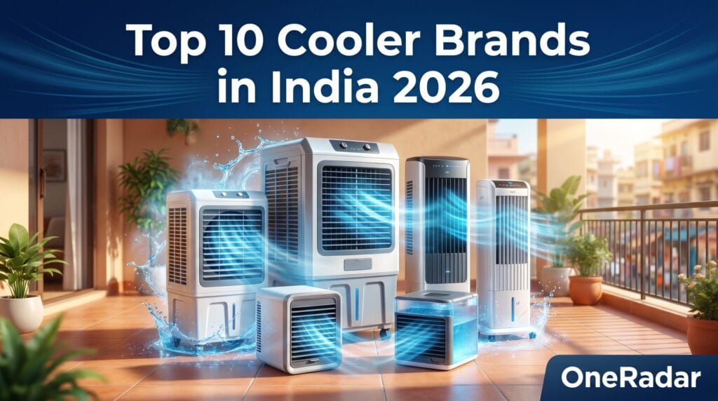 top 10 cooler brands in India 2026