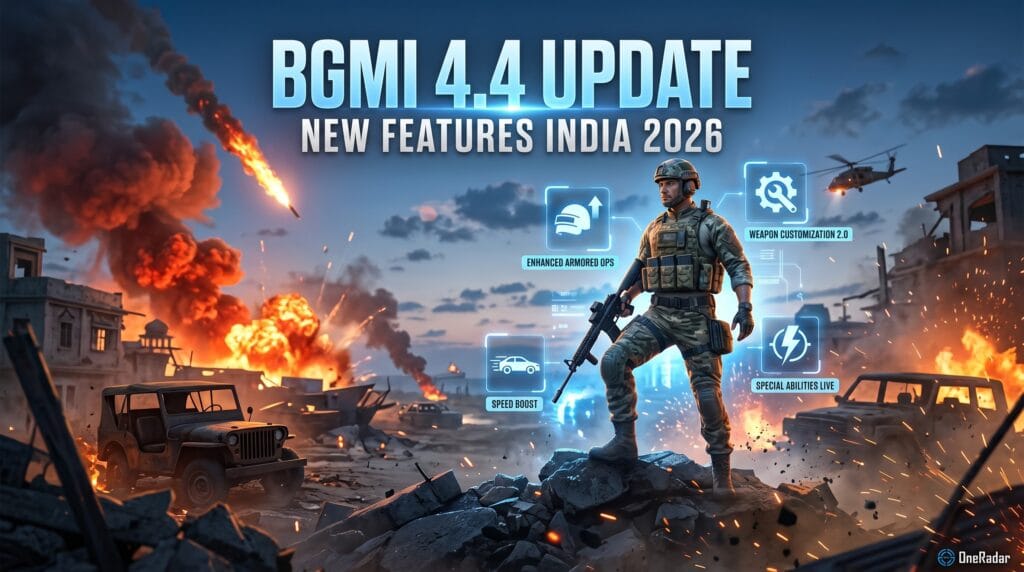 BGMI 4.4 update release date features India May 2026