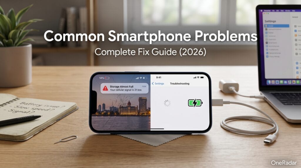 common smartphone problems and solutions india 2026 complete fix guide
